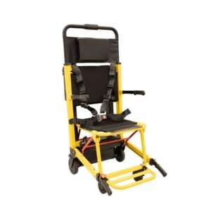 Stair Climbing Wheelchair Yellow and Black Portable Patient Evacuation Chair