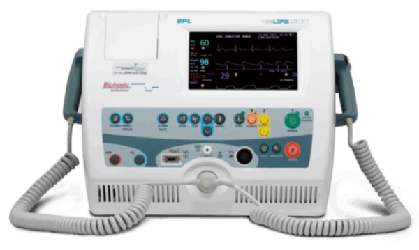 BPL Relife 900 Defibrillator Monitor and AED Machine